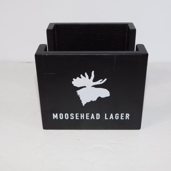 Moosehead Lager Black Napkin Condiment holder - Picture 5 of 6